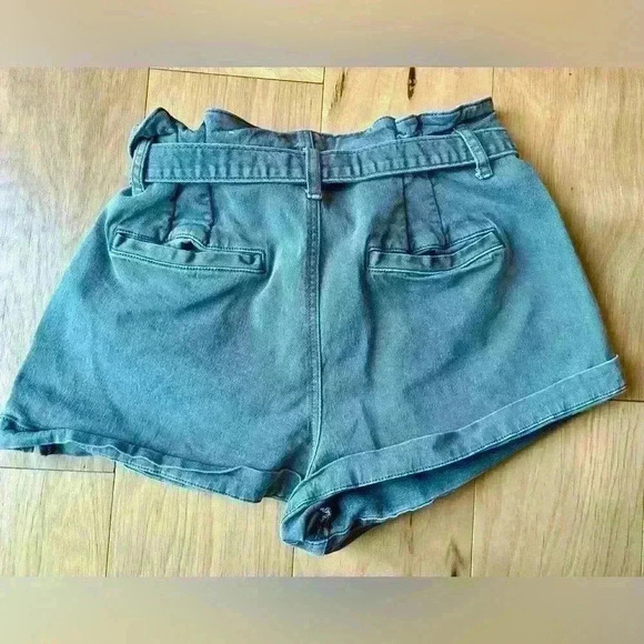American Eagle Waist Tie Mom Shorts Size 6 - Picture 5 of 6